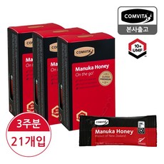 콤비타 UMF10+ 마누카 꿀스틱 사셰 7입 x 3박스 (3주일분), 단품