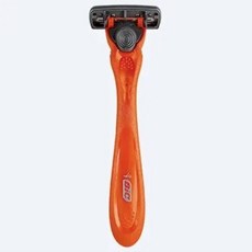 Bic 하이브리드 여분 생활 jilet-12 월간 패키지 3 칼 기술 폴리머 및 크롬 도금 닫고 부드러운, 한개옵션0, 1개