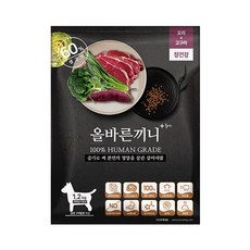 올바른끼니 전연령용 오리 고구마 장건강 강아지 소프트사료 1.2kg, 소화기능 개선, 1개