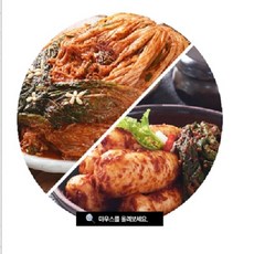 국내산 김치세트 포기김치3kg 총각김치2kg, 1개