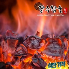  장수참숯 구이용 참숯흑탄, 장수참숯 구이용백탄, 5kg, 1개 