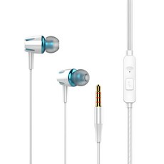 zoonics.com 耳機, ZNS-B6, 白色 藍色