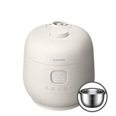 쿠첸 IH 1.9기압 10인용 압력밥솥 풀스테인리스 CRH-TWS1072W 김연아밥솥