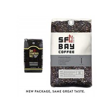 SF Bay 커피 다크 프렌치 로스트 원두 908g, One Color, One Size