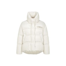지컷 여성용 와이드 하이넥 구스다운 패딩 자켓 7253417120