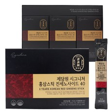 제담원 시그니처 홍삼스틱 진세노사이드 40, 30개