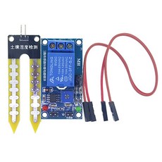 아두이노 토양 습도 센서 5V 릴레이 모듈 Soil Moisture Control Module, 1개