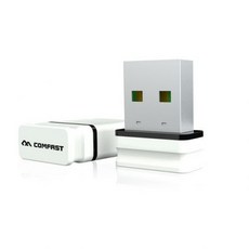 [해외] 30pcs 미니 USB 와이파이 어댑터 150Mbps 와이파이 어댑터 2.4ghz 안테나 USB 이더넷 PC 와이파이 어댑터 윈도우 7 10 PC Lan 와이파이 동글, White CF-WU810N