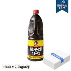 오타후쿠 야끼소바 소스 1BOX(2.2kgX6ea) 볶음우동소스, 2.2kg, 6개