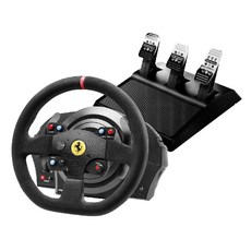 THRUSTMASTER T300RS Ferrari PC/PS4 레이싱핸들/페달/변속기 세트, 1개