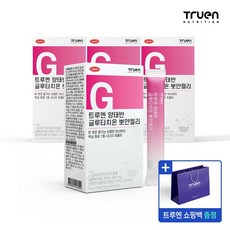[4박스+쇼핑백 증정] 트루엔 양태반 글루타치온 뽀얀젤리