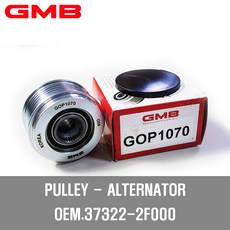 스포티지R 알터네이터풀리 제네레이터풀리 OAP풀리 37322-2F000 373222F000 (GOP1070) -GMB-, 1개