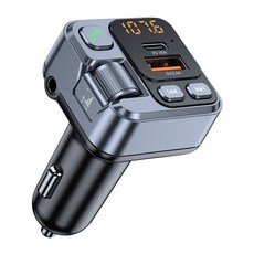 FM 송신기 핸즈프리 자동차 블루투스 5.1 MP3 플레이어 스테레오 변조기 PD30W 충전 Aux 어댑터, [01] T16, 01 T16