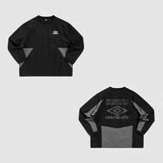 [엄브로] 긴팔티 LQC UN321CWT82-BLK 나일론메탈 피스테 BLK