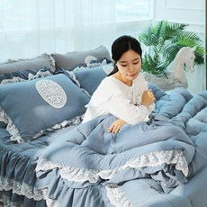 류금숙프렌치향기실키케어침대커버