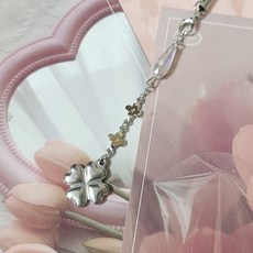 핸드메이드 자체제작 너에게 닿기를 사와코 키링 y2k 핸드폰스트랩 핸드폰줄