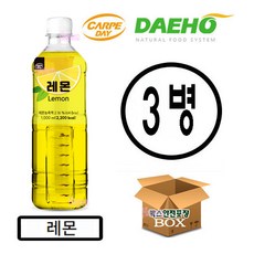 대호 카르페데이 레몬 액상 1000ml x 3개, 1L