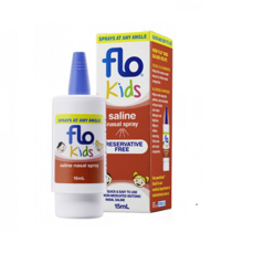 Flo Kids Saline Spray 어린이 코막힘 스프레이 15mlx2팩, 1개