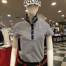 루이까스텔 절개포인트스트라이프티셔츠 NC고잔 MLF-TS-NC12544A