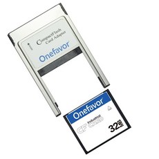 용량 sd카드4gb 작은 산업용 CF 메모리 카드 PCMCIA 어댑터 타입 II 및 I, 32MB, 1개
