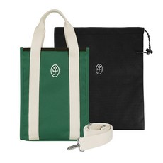 까스텔바작 남녀공용 골프 데일리 캔버스백, 그린