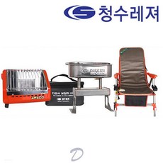 [청수레져] 낚시용품 다모아9 보일러 + 피엔코난로 + 의자매트