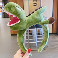 다인상점 인싸템 애니메이션 큐트 외출 머리털을 누르다 세수 엽기적 머리핀 헤어액세서리 논슬립 미끄럼방지 넓은 라인 머리띠