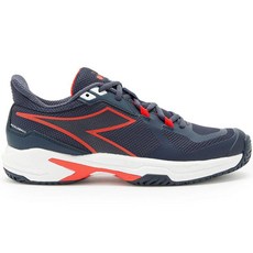 Diadora 남성용 Trofeo 2 올 그라운드 피클볼 슈즈 화이트/웹 서핑/블루 커세어 151534 911RB