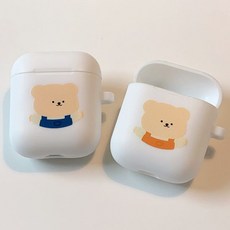 [천삼백케이] [젤리크루] [밤토리상점]밤토리 에어팟케이스 2종, 단일상품, 주황