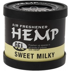 HEMP 룸 향수 향수 젤 거치형 80g 달콤한 밀키 향기 NAX-050-004, 단일상품