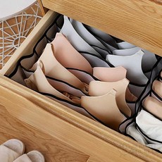 에스에이치 속옷 정리함 6칸 블랙