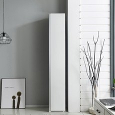 [히트디자인] 올리 300 도어형 선반 수납장 (광폭), 색상:화이트
