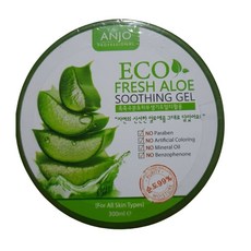 [4개] Anjo eco fresh aloe soothing gel 앙쥬 알로에 수딩 젤 300ml 당일발송, 4개