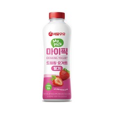 서울우유 마이픽 드링킹 딸기 요거트 9개세트 우유청년