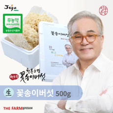 제주 유수암더팜 무농약 생 꽃송이버섯 면역력 강화 베타글루칸 다량함유 허도광 청춘도감 생꽃송이버섯, 1개, 꽃송이버섯 500g