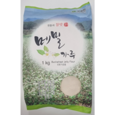 100% 국내산 메밀로 만든 봉평원 . 메밀가루 1 Kg, 1kg, 1개