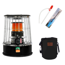 알파카 석유 난로 캠프그린에디션 TS-77A 가방포함 캠핑용 등유 히터 심지 야외용