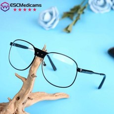 페인트용 초경량 안경 치과 확대경 쌍안 확대경 나사 구멍 황동 프레임 치과 루페 액세서리, 1개