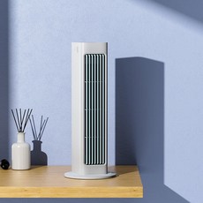 스탠드선풍기 무소음 휴대용 리프리스 데스크탑 스탠딩 벽걸이 형 USB 충전식 타워 도 진동 원격 신제품, 1.WHITE, 1개