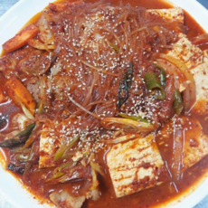 계룡산 상신식당 수제두부두루치기