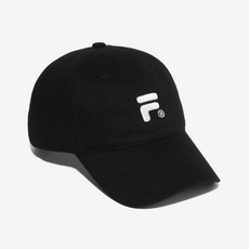 휠라 [휠라] 빅 F 볼캡 (FS3CPF5392X_BLK), BLACK/057