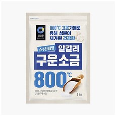 대상 청정원구운소금 1KG, 1개