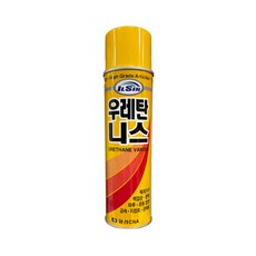 일신 044074 우레탄 니스 바니쉬 스프레이 광택제 420ml 5개, 0.42l