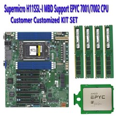 H11SSL-I Rev 2.0 서버 마더보드 + AMD EPYC 7452 CPU 프로세서, 10 H11SSL-I add 7262