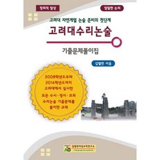 고려대수리논술기출문제풀이집