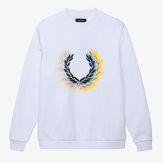 [본사정품] 프레드페리 [Authentic] Process Colour Sweatshirt(100)