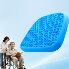 여름 휠체어 방석 욕창 방지 쿠션 통풍 쿨링, 1개, 3D EPE방석 + 커버