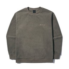 (백화점 정품) 스노우피크 APPAREL 폴라텍 맨투맨 Dark Khaki (S22WMTHT51) 570829, M(95)