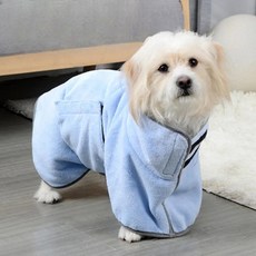 반려동물 흡수성 수건 개와 고양이 목욕 빠른 건조 가운, B.XS, 1개