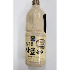 면사랑 밑국물사골육수 1.8L x 6개